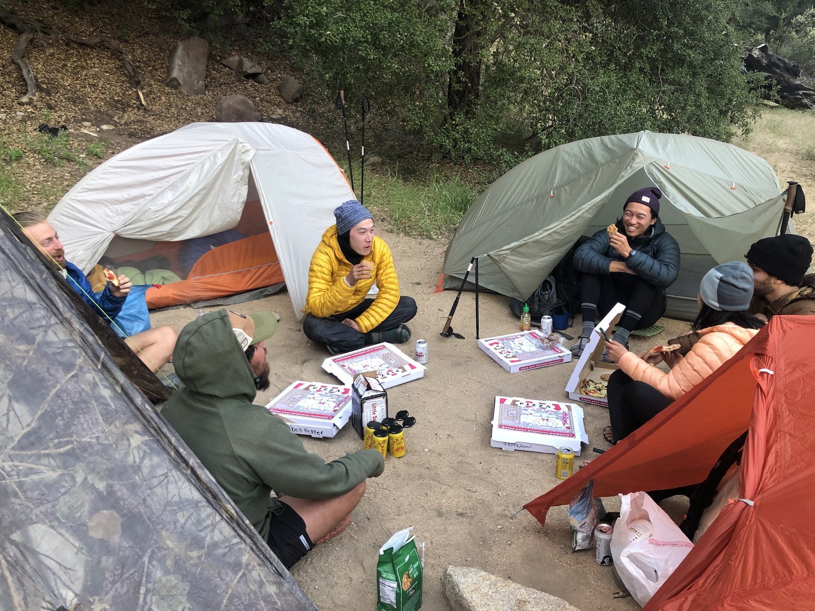 Found some pizza to celebrate mile 100